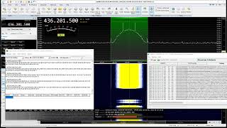 RS20S Geoscan-Edelveis. Receive and decode strong signal. 20.09.2022  Warsaw, Poland 10.35 UTC