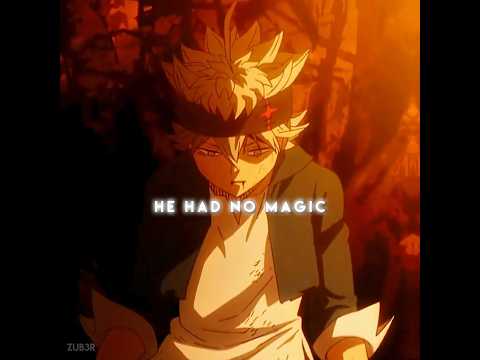 [ ASTA NEW SEASON 4K EDIT ] NUNCA MUDA (SLOWED REVERB) #anime #animeedits #blackclover #asta #zub3r