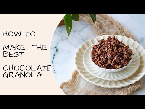 Chocolate Granola Recipe 2/3