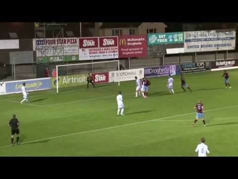 Peter Hynes header against UCD  - 12th October 2013