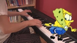 Spongebob Squarepants - Ripped Pants  (Piano Cover) +Sheets