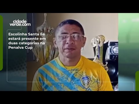 Escolinha Santa Fé estará presente em duas categorias na Penalva Cup