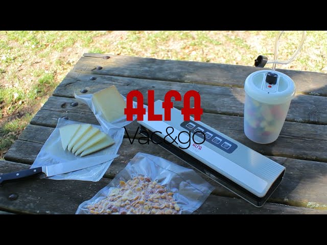 Envasadora Portátil Con Batería Vac&go Alfa video