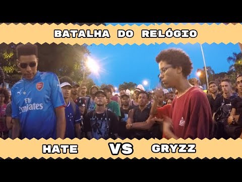 Hate VS Gryzz  -1ª Fase - Rap Df Vlogs/Batalha do Relógio - 24/01/2019
