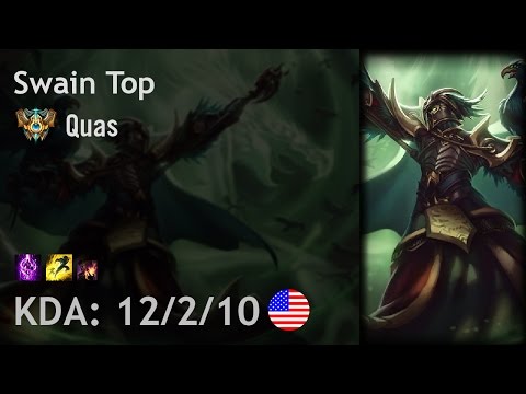 Swain Top vs Jayce - Quas - NA Challenger Patch 6.24