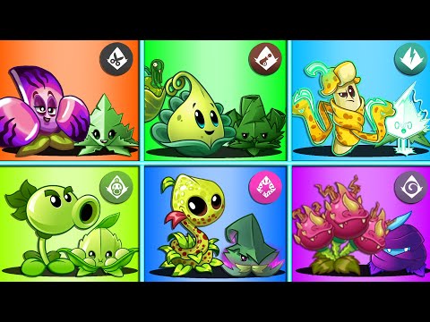 Random 6 Best Pair Plant & Mint POWER-UP - Who Will Win? - PvZ 2 Plant vs Plant