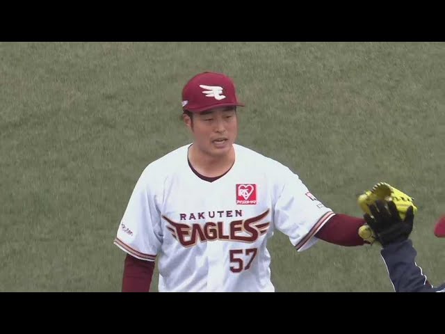 【ファーム】イーグルス・瀧中瞭太 6回無失点に抑える好投をみせ、マウンドを降りる!!  2023年4月18日 東北楽天ゴールデンイーグルス 対 読売ジャイアンツ