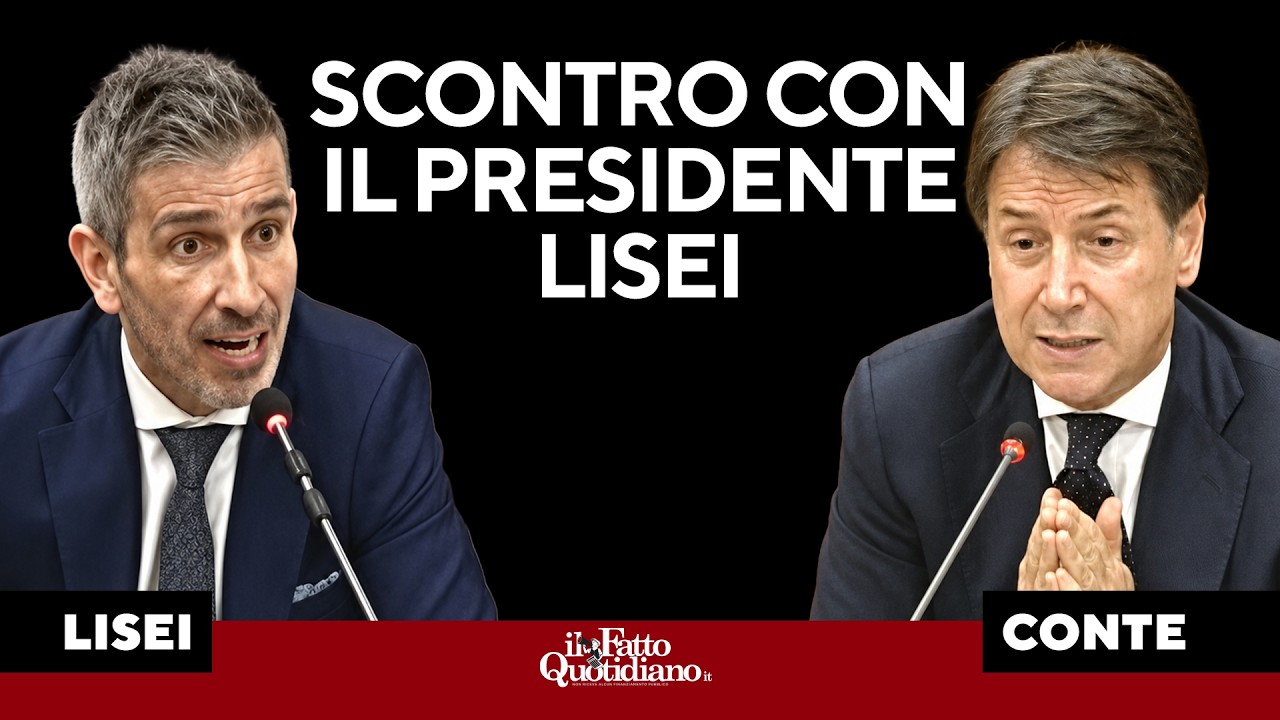 Commissione Covid, Conte contro Lisei: “Non è imparziale, è funzionale a un obiettivo politico”