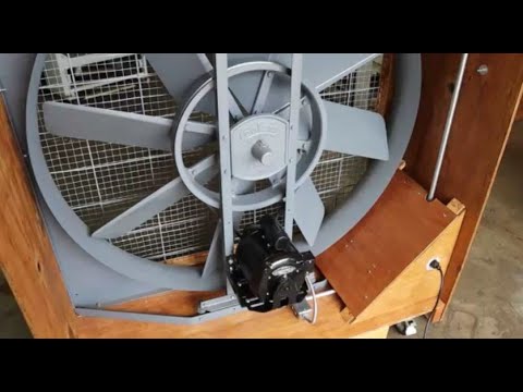 Antiker Ventilator von American Coolair aus dem Jahr 1951 – 3 – Ventilatorbau abgeschlossen!