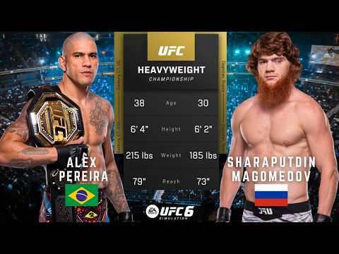 Alex Pereira vs Sharaputdin Magomedov | EA SPORTS UFC 6