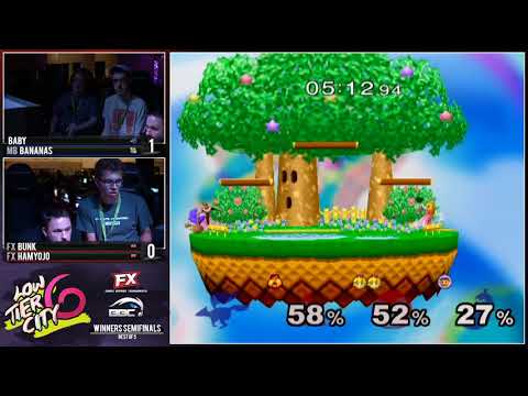 LTC 6 - Baby + Bananas vs Bunk + hamyojo - Winners Semifinals Melee