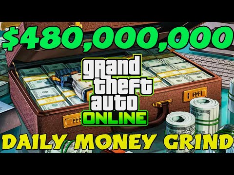 My $480,000,000 Daily Money Grind Strategy in GTA Online!!!
