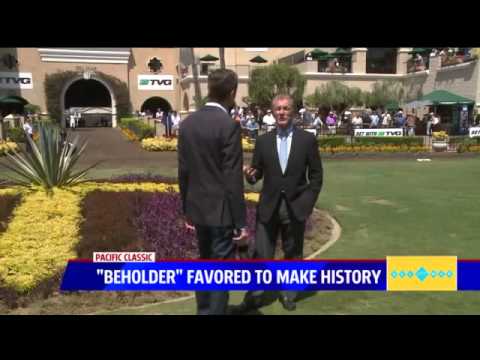 Beholder becomes 1st female thoroughbred to win Del Mar’s $1M TVG Pacific Classic