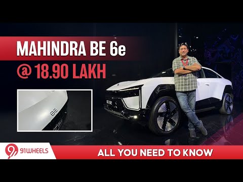 Mahindra Born Electric BE 6e SUV price starts at 18.9 lakh | First look review of top model