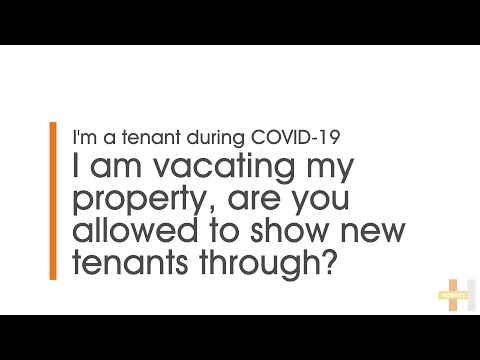Expert Advice with Hodges Mentone | I am vacating my property, are you allowed to show new tenants?