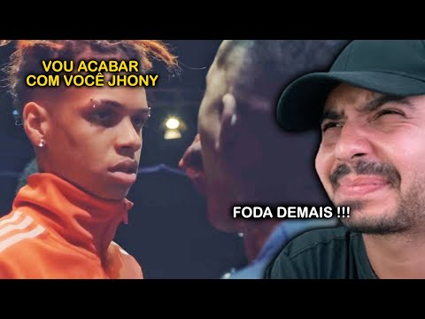 REAGINDO A BATALHA DE RIMA JHONY e MAGRÃO vs JOTAPÊ e BARRETO - ARMAGEDOM ( Gabriel Ferraz )