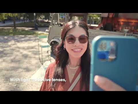 Sensity lenses from HOYA. Enjoy convenience of light adaptive lenses