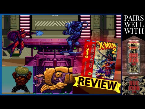 Is This the Best X-Men Video Game? | X-Men 2 Clone Wars Review (Sega Genesis)