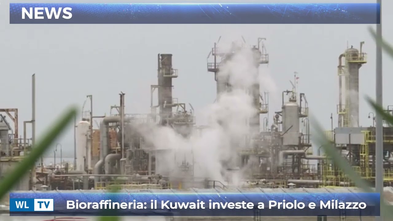 Bioraffineria: il Kuwait investe a Priolo e Milazzo