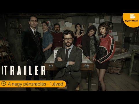 A nagy pénzrablás 1.évad - magyar előzetes