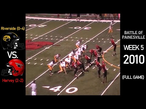 Riverside Beavers (0-4) vs. Harvey Red Raiders (2-2) - 2010 Ohio H.S. Football (FULL GAME)