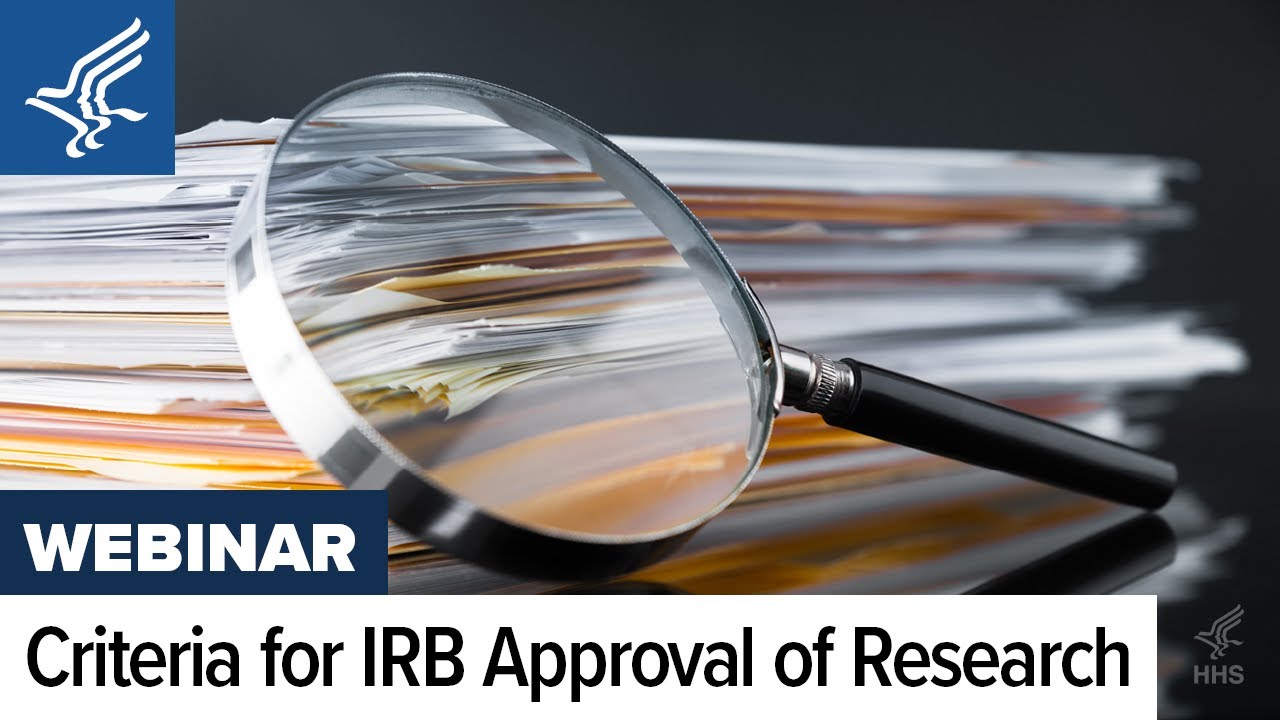 Criteria for IRB Approval of Research