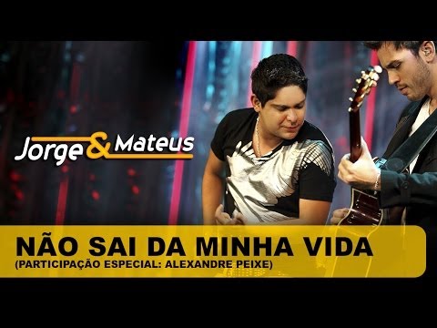 Não Sai Da Minha Vida video