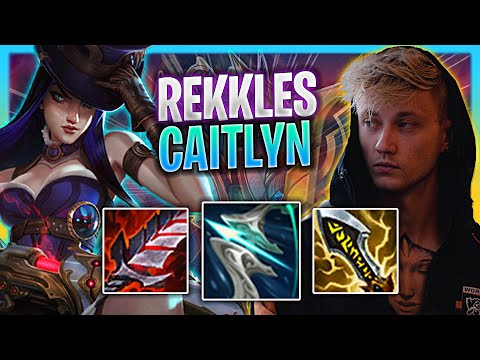 REKKLES IS A BEAST WITH CAITLYN! | FNC Rekkles Plays Caitlyn ADC vs Varus! | Season 2023