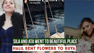 Sila Turkoglu and Ata Yildiz at Beautiful Place !Halil Ibrahim Ceyhan Sent Flowers to Ruya Coric