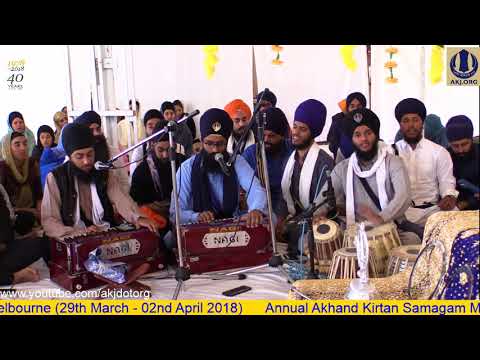 019 Melbourne 31 March 2018 – Saturday Kirtan Bhai Rasvinder Singh Ji Malaysia
