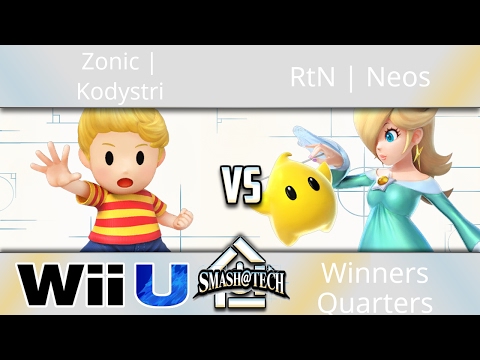 Smash@Tech 3/18/17 - Zonic | Kodystri (Lucas) vs RtN | Neos (Rosaluma) - Smash 4 Winners Quarters