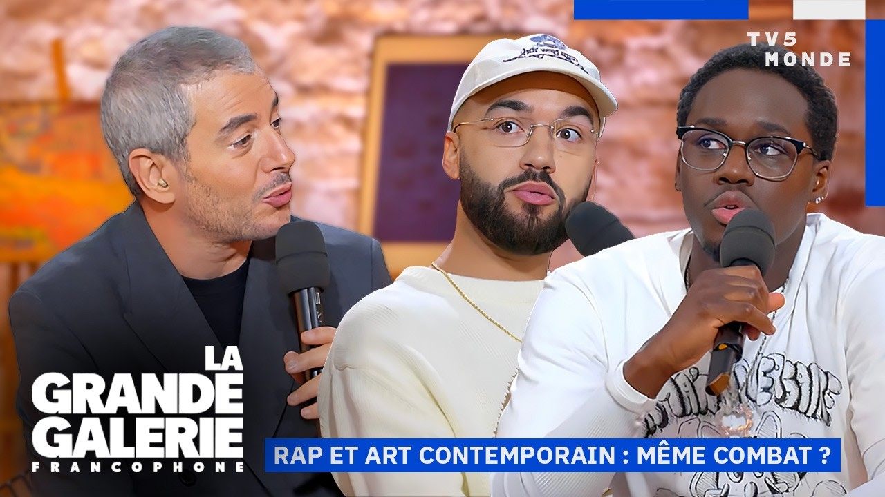 Oli and Karl N'da Adopo: Rap and contemporary art: the same struggle? | THE GREAT GALLERY | TV5MONDE