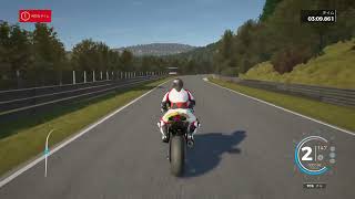 【Ride3 PS4】バイクでニュルブルクリンク北攻めたよ！楽しかったよ！（１周）【マシン　Team Anvil Hire TAG Racing Yamaha使用】