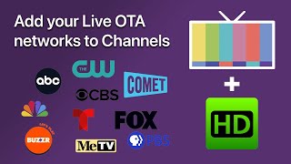 Add your HDHomeRun to Channels