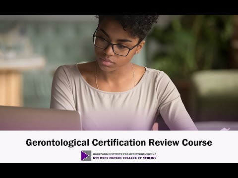 Gerontological Certification Review Course | HIGN