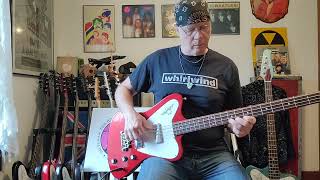 Video thumbnail for 2021 Gibson Nonreverse Thunderbird in sparkling burgundy  #gibsonthunderbird by hiwatt scott