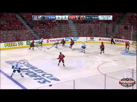 Vancouver Canucks @ Calgary Flames WCQF Game 6 Highlights