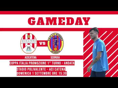 Acicatena - Gymnica Scordia 0-1 [Coppa Italia Promozione 2024/25 - 1° turno - Andata]