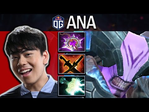Faceless Void Dota 2 Gameplay OG.Ana with 25 Kills and Nullifier - Road to TI12