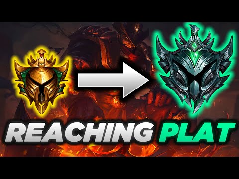 GOLD IS CONQUERED! ON TO PLATINUM - Unranked to Diamond - How to get HIGH ELO as DARIUS - #5