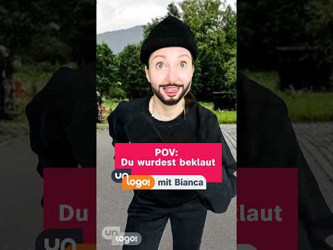 POV: Du wurdest beklaut | un.logo! #shorts