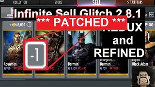 **PATCHED**Injustice Mobile Android/iOS: Infinite Sell Glitch 2.8.1 Redux and Refined