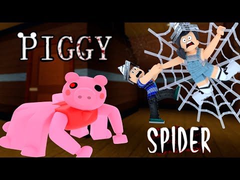 Roblox - A PIGGY VIROU UMA ARANHA (Spider) @familiamaffi