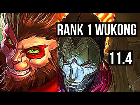 WUKONG & Senna vs JHIN & Soraka (ADC) | Rank 1 Wukong, 21/4/10, Legendary | EUW Challenger | v11.4