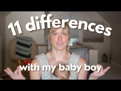 11 DIFFERENCES Baby Boy v Girls | 1st Month | 3rd Baby
