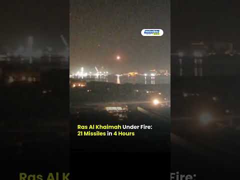21 Missile Interceptions Over Ras Al Khaimah