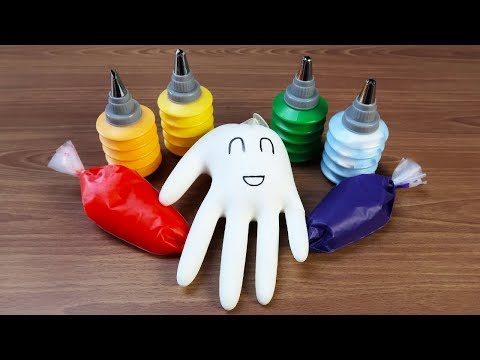 SLIME PIPING And GLOVE ! Satisfying Slime Video | Tanya St Video