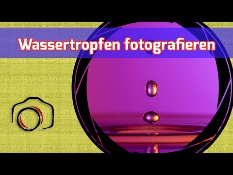 Wassertropfen Fotografie Teil 1 - ohne teures Equipment