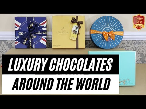 LUXURY CHOCOLATE BOX TASTE TEST COMPARISON! | Are these the BEST chocolates in the world???