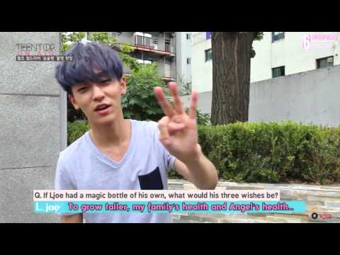 [6TOTSubs] 150803 TEEN TOP ON AIR - L.Joe Web Drama 'Magic Bottle' Filming Site